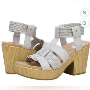 Dr. Scholl's Women's Blossom Ankle Strap Sandals Vapor Grey